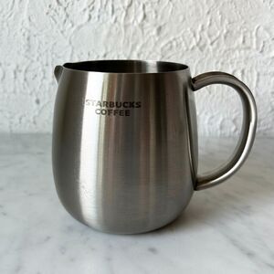 Starbucks Coffee Stainless Steel Creamer Steam Milk Frothing Pitcher 16 oz 2009